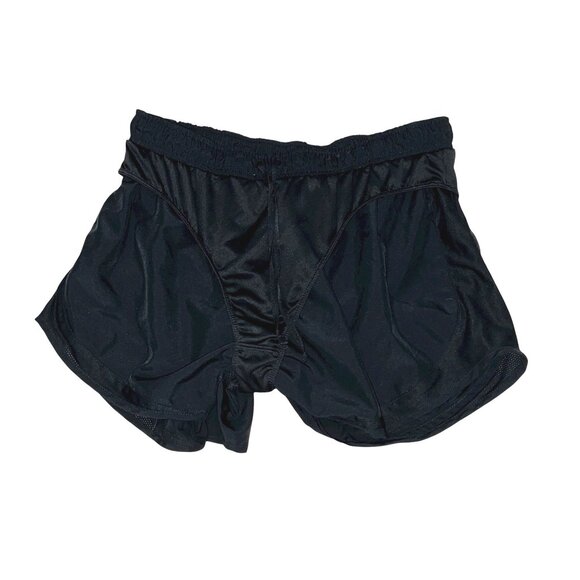 Nike Dri-Fit Black Running Shorts w/ Inner Lining Size Medium Womens Lightweight - Picture 4 of 4